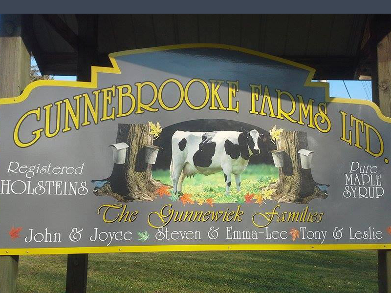 Gunnebrooke Farm Sign